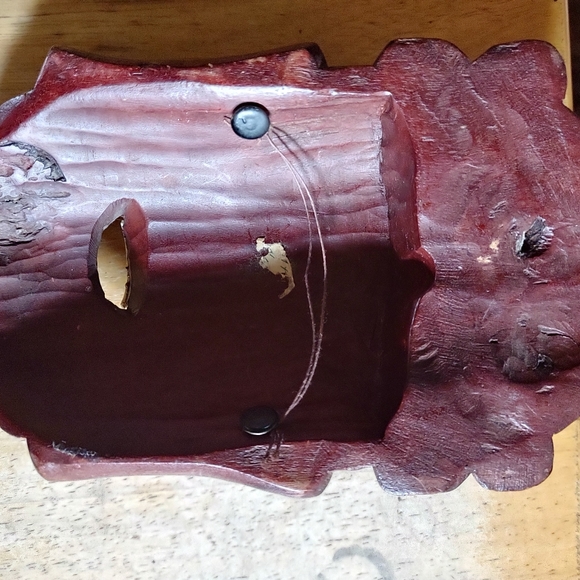 Set of 3 Japanese mask carvings. - Picture 4 of 9